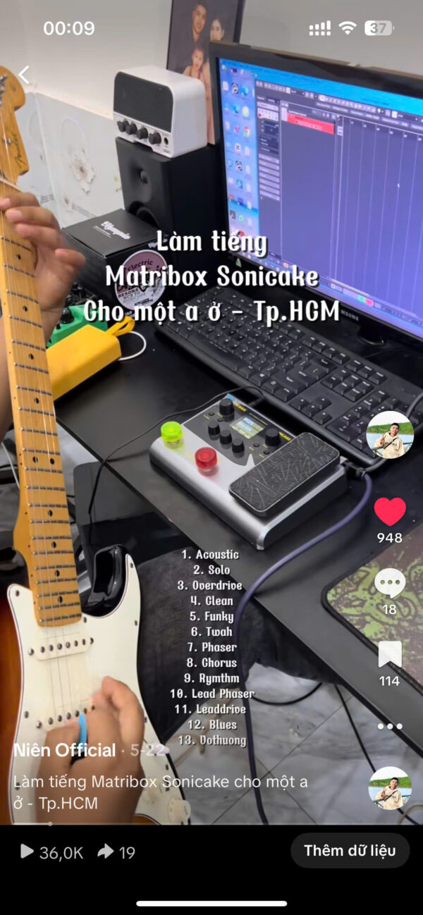 MATRIBOX SONICAKE - NIEN PATCH